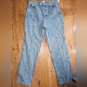 Pacsun light Indigo seamed dad jeans- Never worn, brand new with tags
